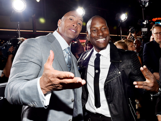 Dwayne Johnson, Tyrese Gibson | Sandra Rose