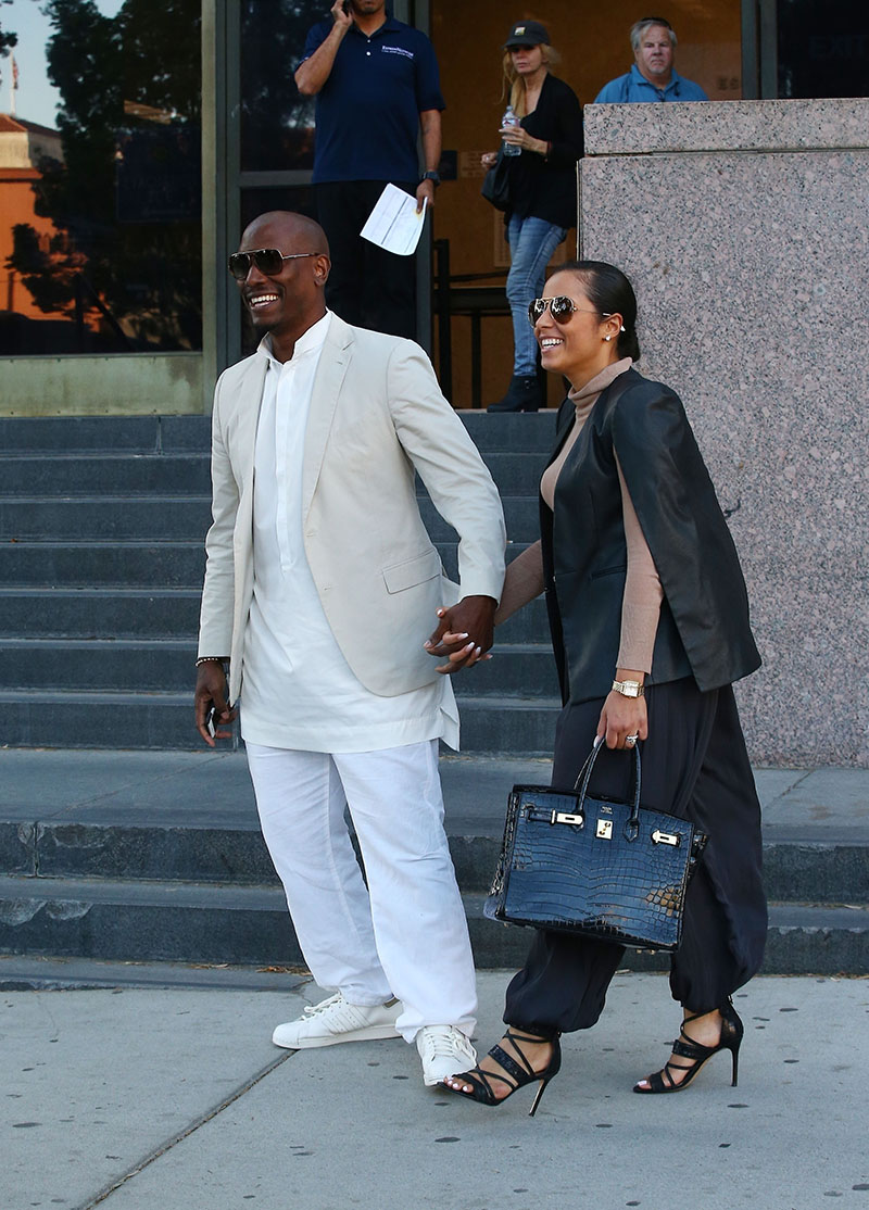 Tyrese Gibson & wife Samantha