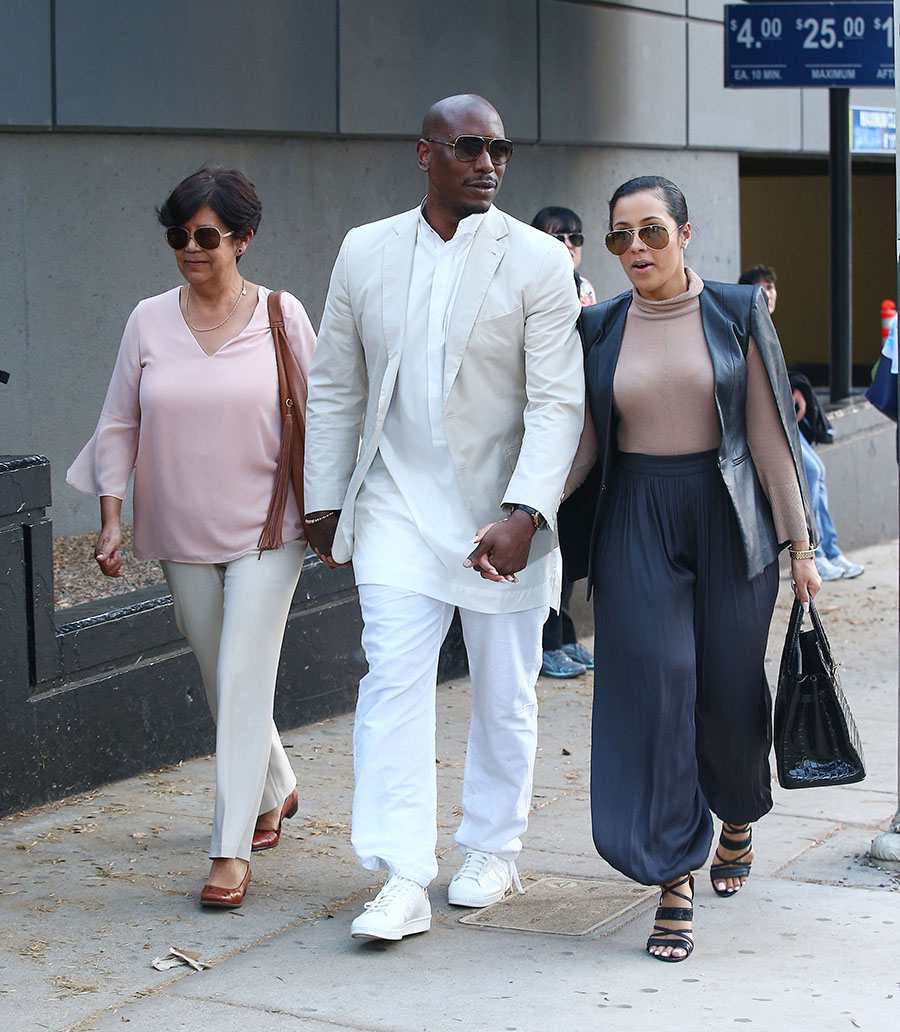 Tyrese Gibson & wife Samantha