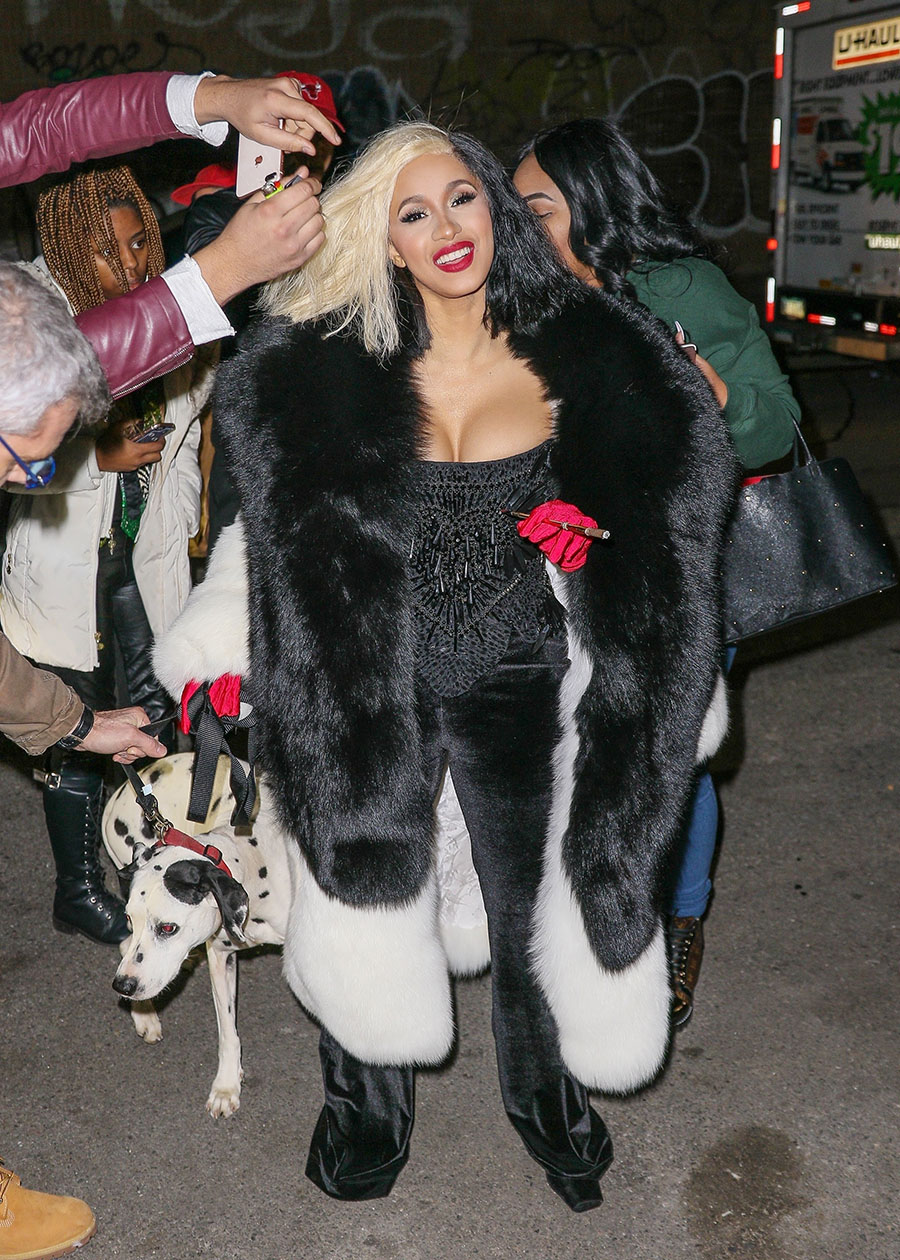 Cardi B is Cruella de Vil