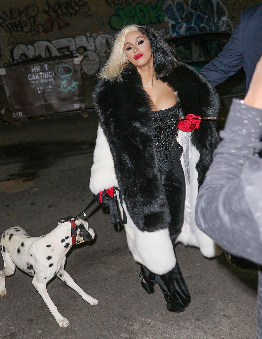 Cardi B is Cruella de Vil