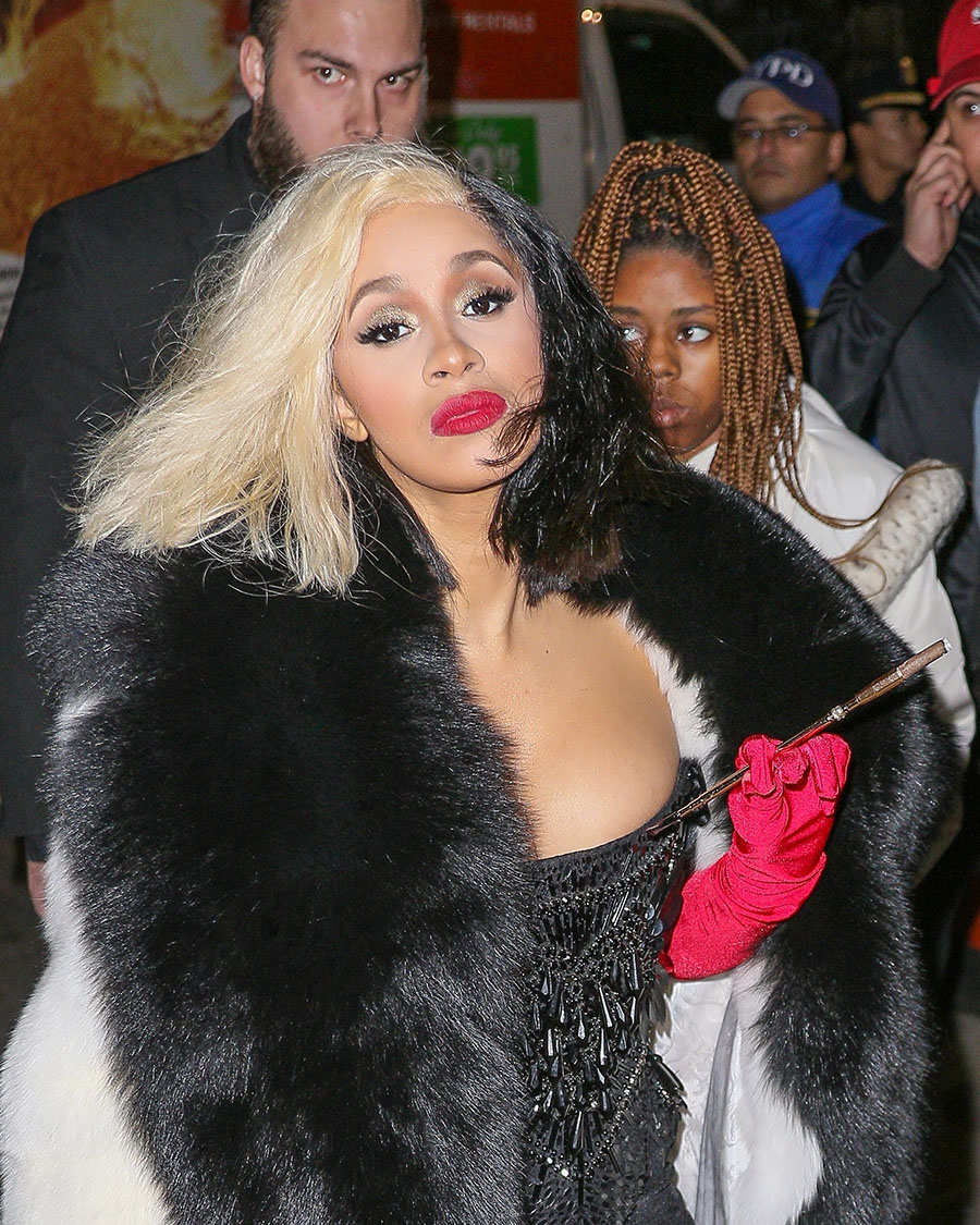 Cardi B is Cruella de Vil