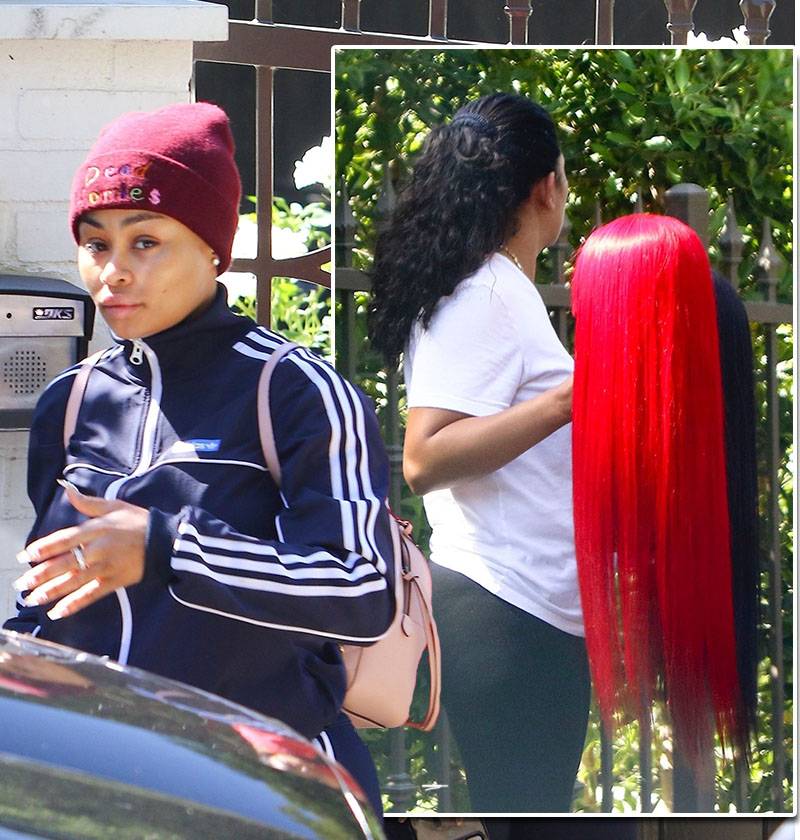 Celebrity Style Blac Chyna Her Wigs