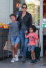Halle Berry, Nahla Aubry and Maceo Rodriguez