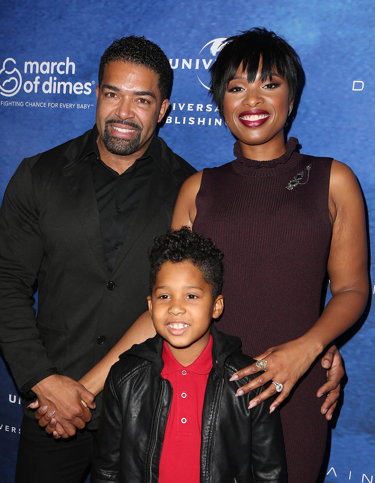 Jennifer Hudson, David Otunga & David Jr