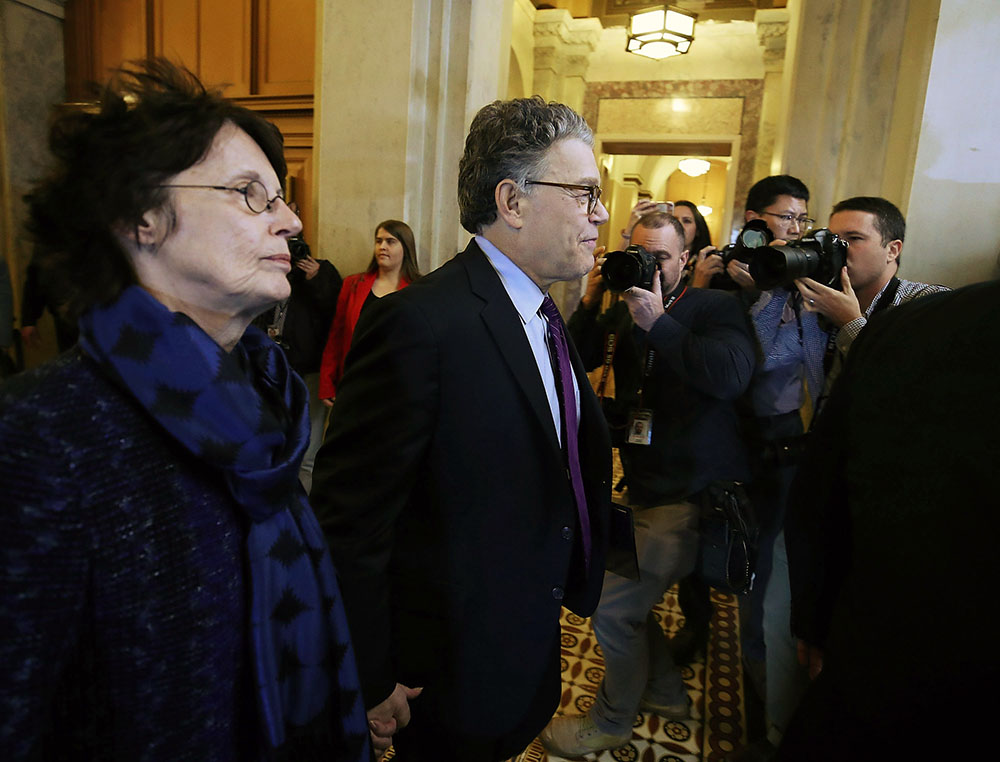 Sen. Al Franken and wife Franni Bryson