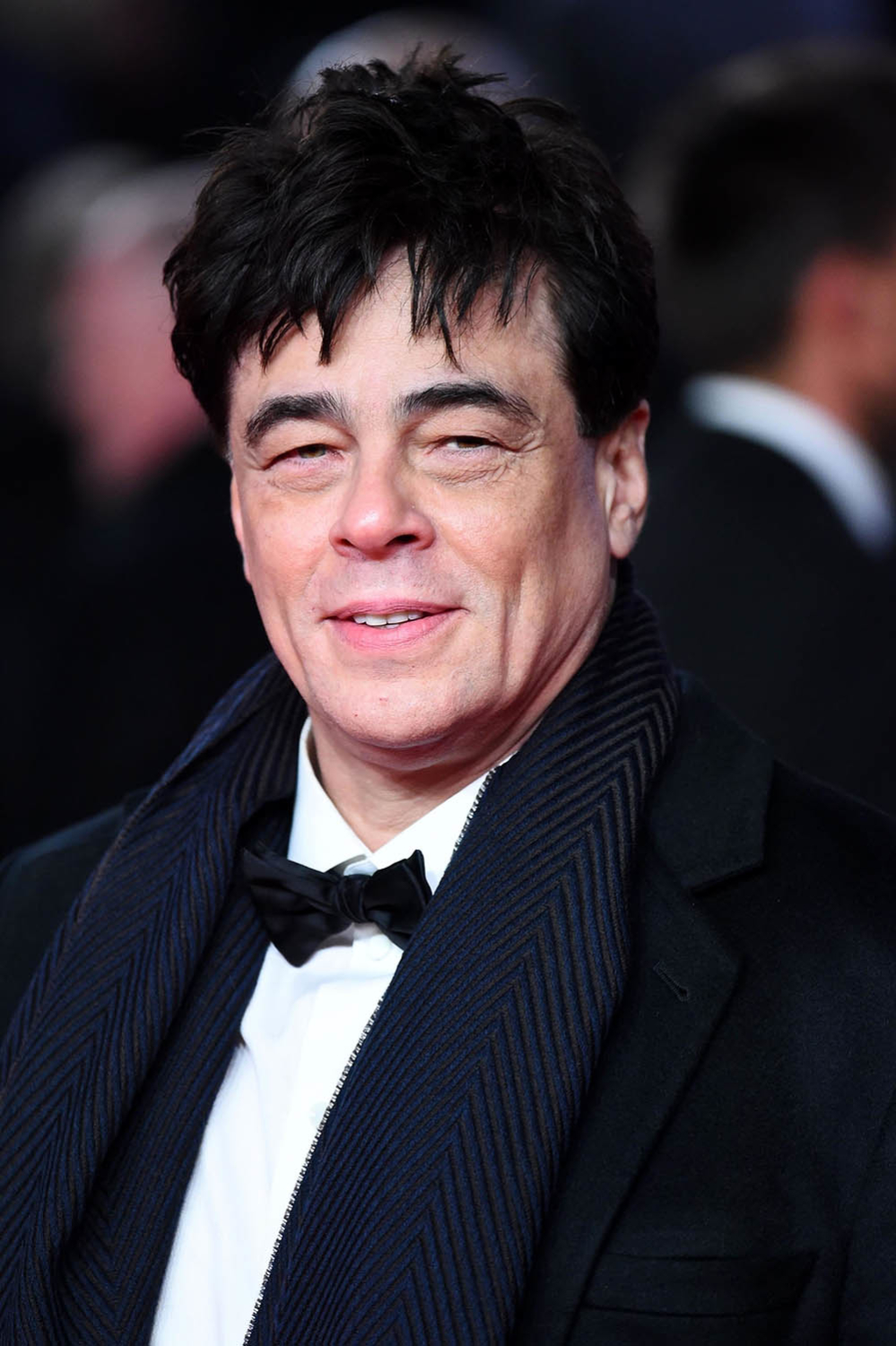Benicio Del Toro at Star Wars: The Last Jedi' premiere in London