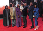 John Boyega and family at London Premiere of Star Wars: The Last Jedi