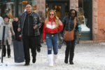 Mariah Carey shopping at Ralph Lauren in Aspen, CO