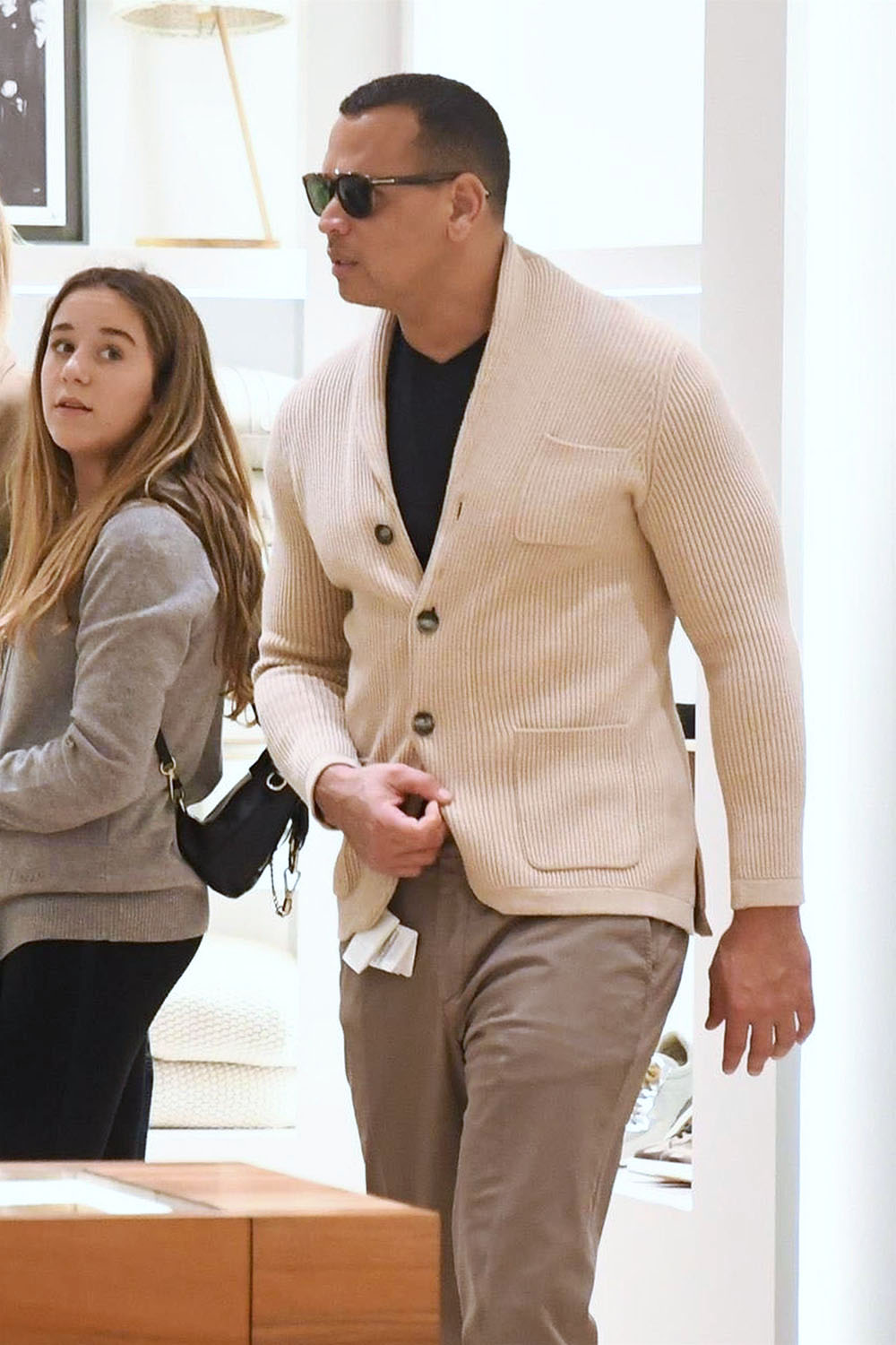 Jennifer Lopez and Alex Rodriguez shopping at Tom Ford in Beverly Hills