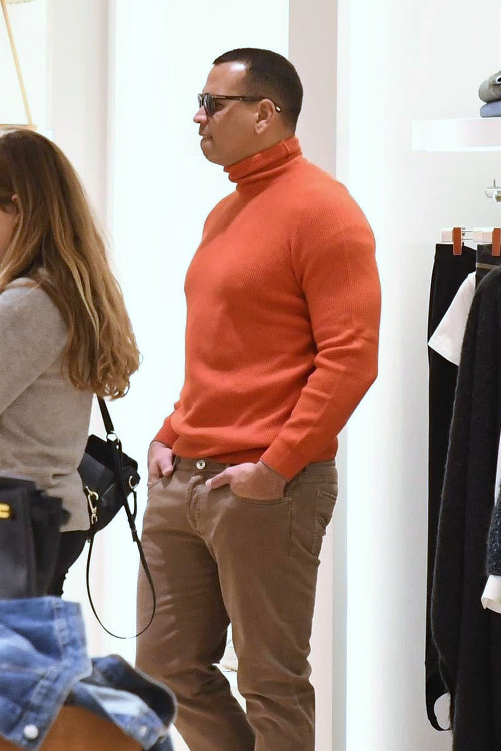 Jennifer Lopez and Alex Rodriguez shopping at Tom Ford in Beverly Hills