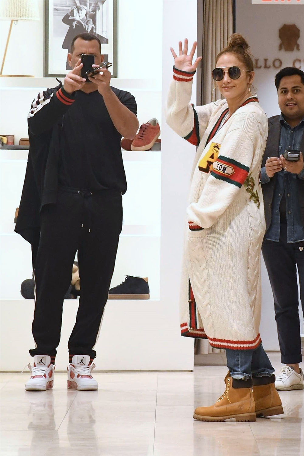 Jennifer Lopez & Alex Rodriguez Go Shopping on Rodeo Drive