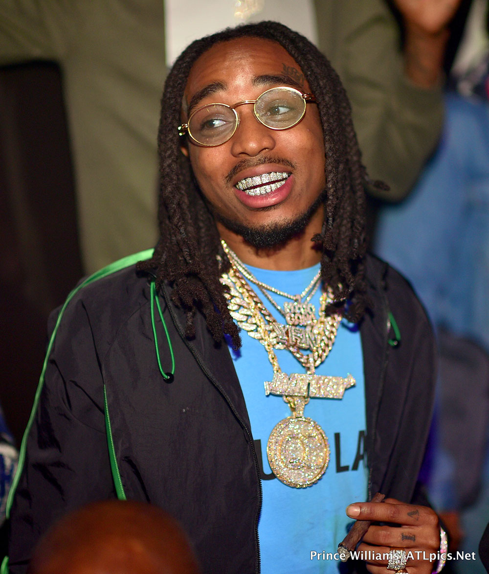 Quavo, of Migos, At Gucci Mane Album Release Party at Gold Room in ...