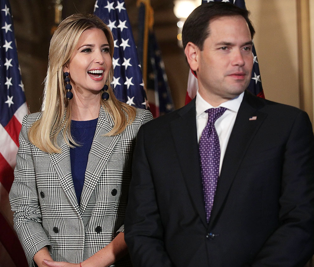 Ivanka Trump, Marco Rubio