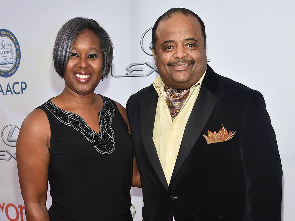 Roland Martin and wife Jacquie Hood