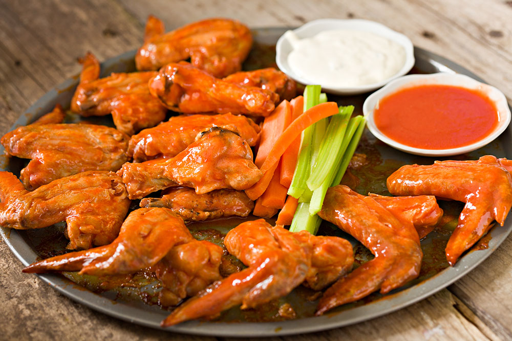 Hot Spicy Buffalo Wings