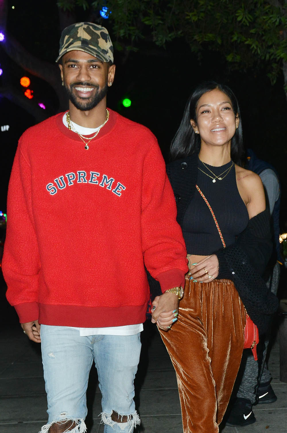 Big Sean & Jhene Aiko at Matsuhisa restaurant