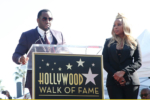 Mary J. Blige is honored with a star on The Hollywood Walk of Fame