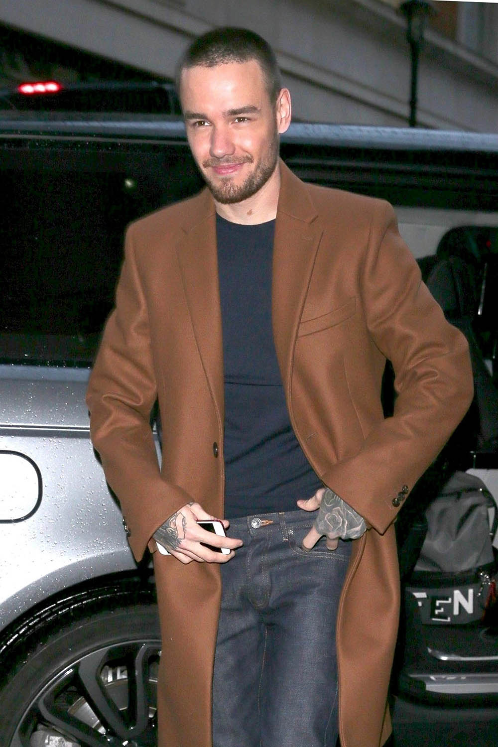 Liam Payne at BBC Radio appearance in London