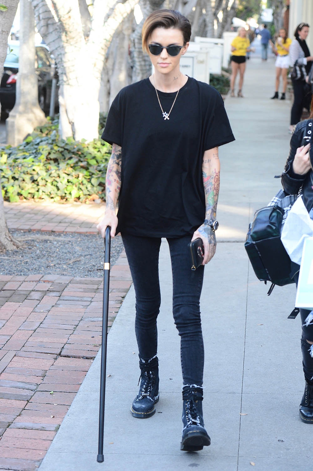 Ruby Rose leaves Kate Somerville Spa in West Hollywood