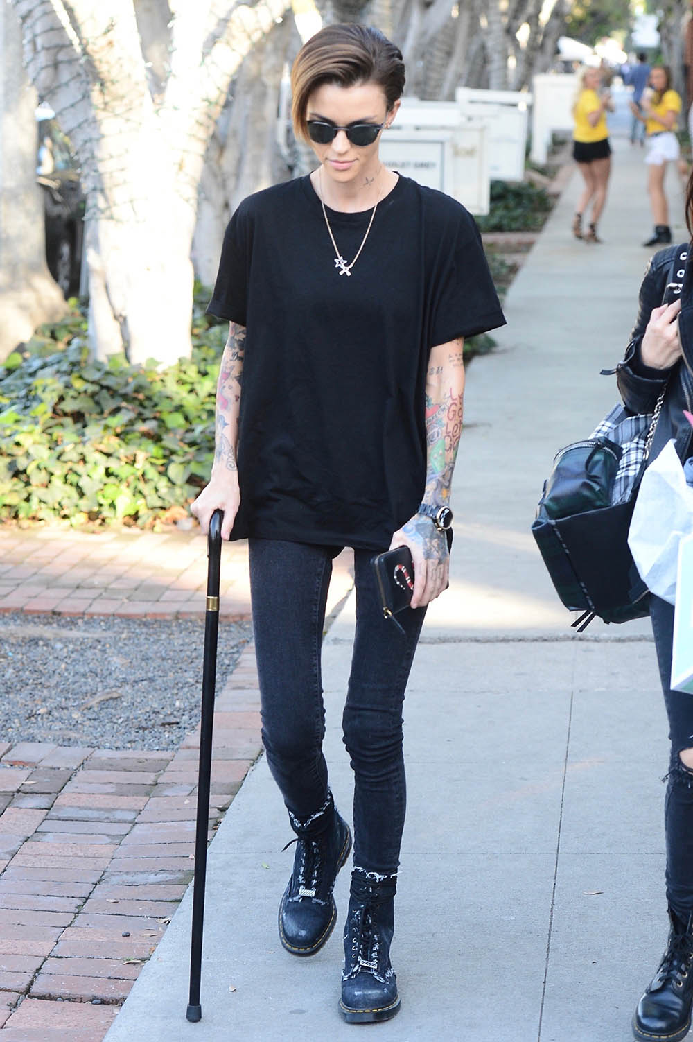 Ruby Rose leaves Kate Somerville Spa in West Hollywood