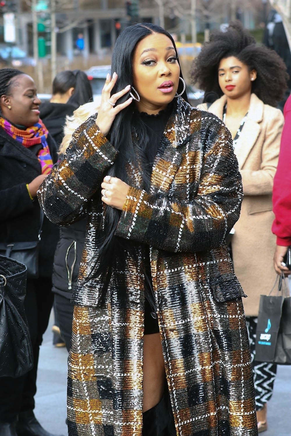 Monica at JAY-Z's Roc Nation Brunch in NYC