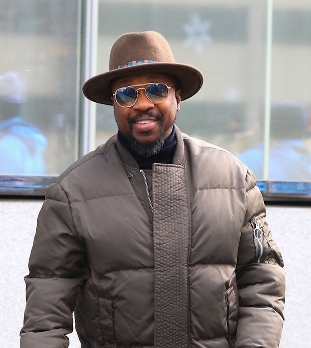 Anthony Hamilton at the Roc Nation luncheon at World Trade Center