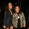 Cari Champion and Jemele Hill attend the Black Panther Hollywood Premiere