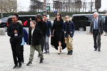 Angelina Jolie takes her kids to the Louvre in Paris