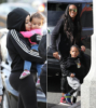 Blac Chyna and Dream; Kelly Rowland and Titan Witherspoon