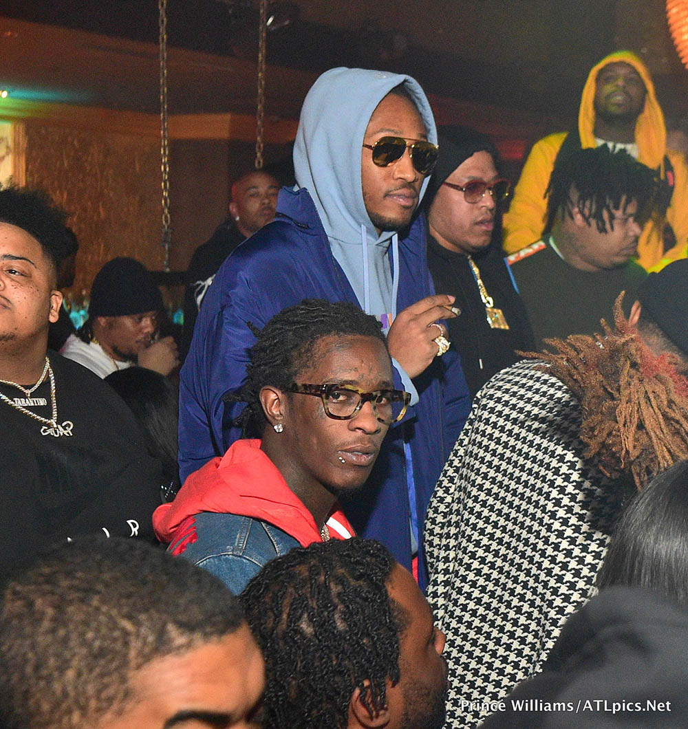 Young Thug, Future Hendrix at Medusa Lounge in Atlanta