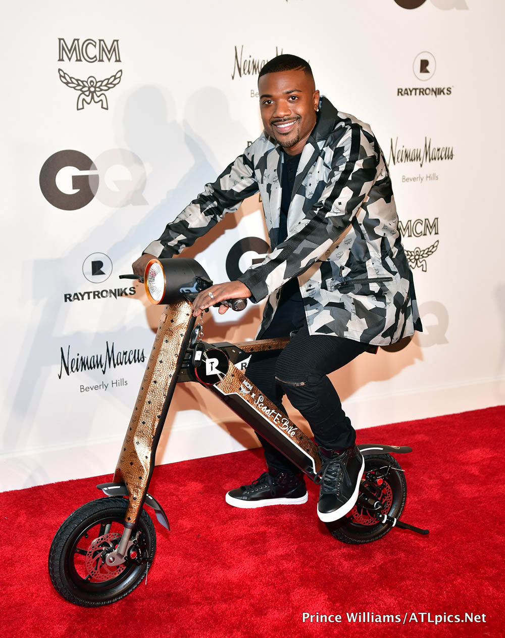 Ray J promotes Scoot-E-Bike in Atlanta