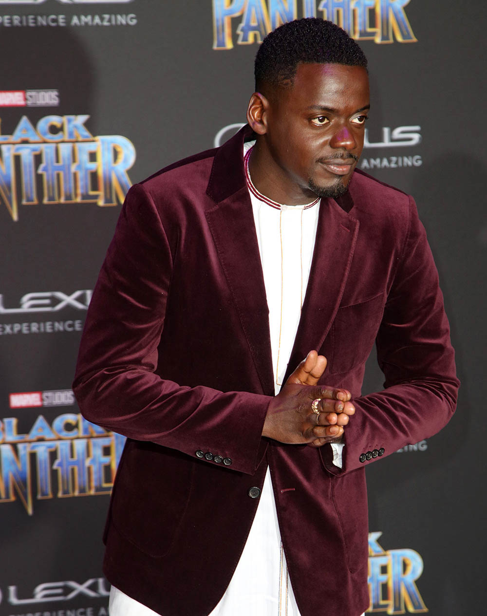 Daniel Kaluuya at Film Premiere of Black Panther