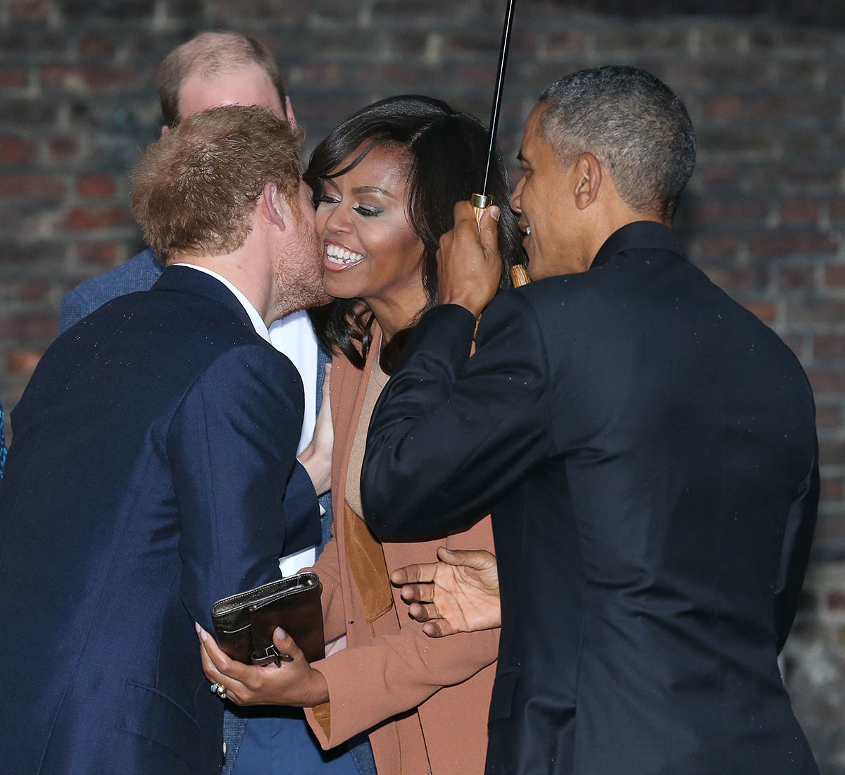 The Obamas Dine At Kensington Palace with Kate Middleton, Prince William and Prince Harry