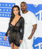 Kim and Kanye West attend 2016 MTV Video Music Awards