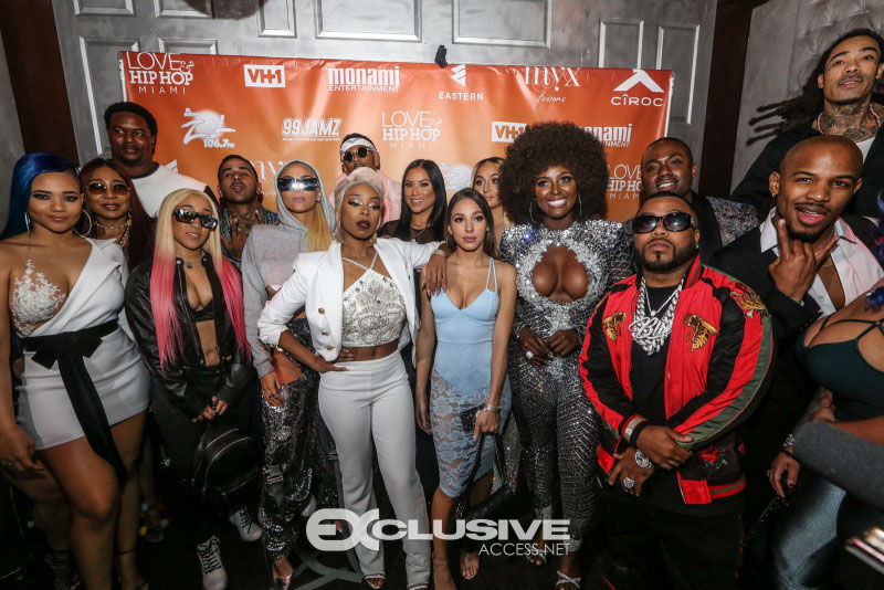 Cast at Love & Hip Hop: Miami Screening in Miami