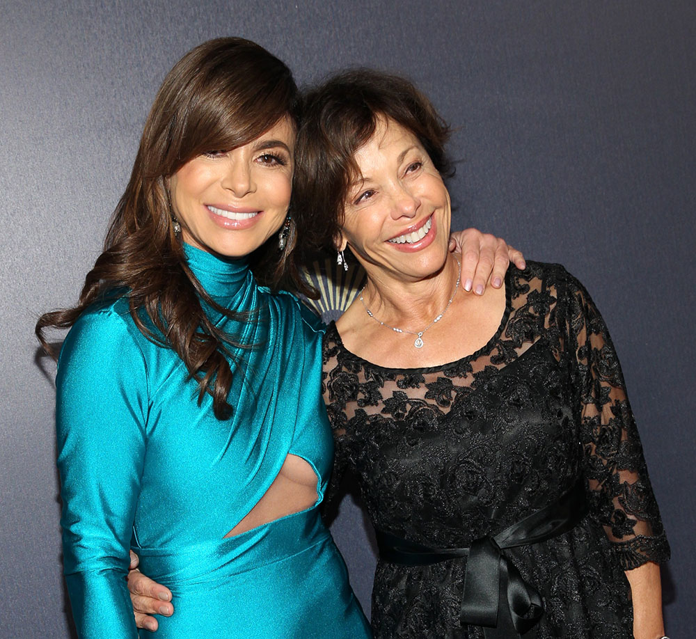 Paula Abdul and mom Lorraine in an image dated December 6, 2014