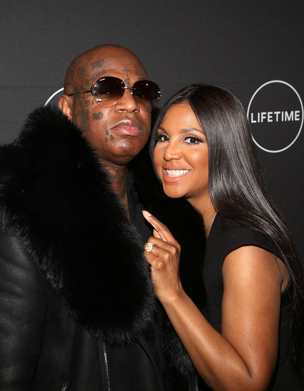 Toni Braxton and Birdman at Lifetime Premiere of Faith Under Fire