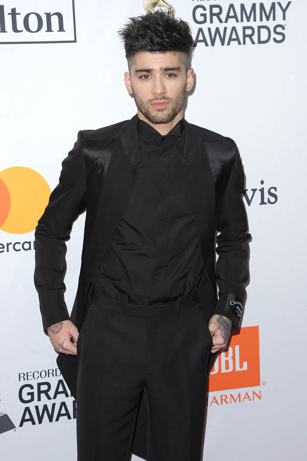 Zayn Malik attend Sean Combs attend Pre-Grammy Gala Salute To JAY-Z