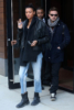 Lameka Fox seen leaving her apartment with Lameka Fox in New York