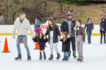 Kourtney Kardashian takes Penelope and North Ice Skating in Central Park
