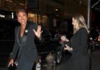 Michael Strahan & Kayla Quick go to see Black Panther with Robin Roberts & Amber Laign