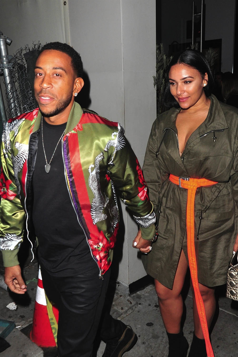 Ludacris leaves Catch LA after dining with wife Eudoxie