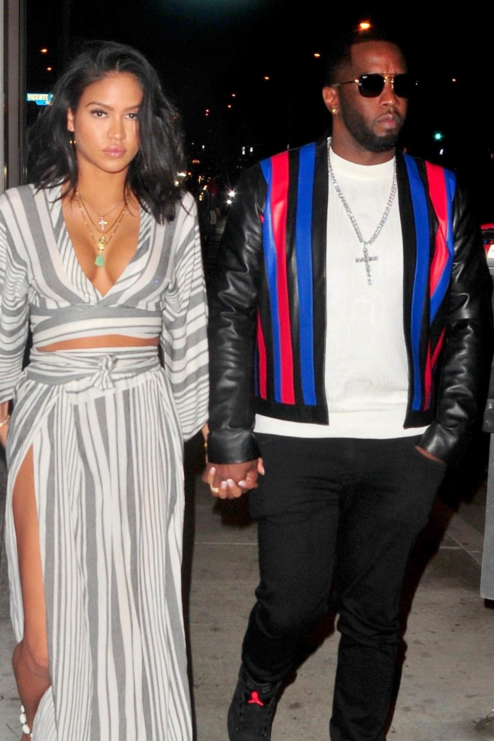 Sean “Puffy” Combs and Cassie Ventura at Catch LA for Dinner | Sandra Rose