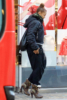 Janet Jackson out shopping for baby clothes in London