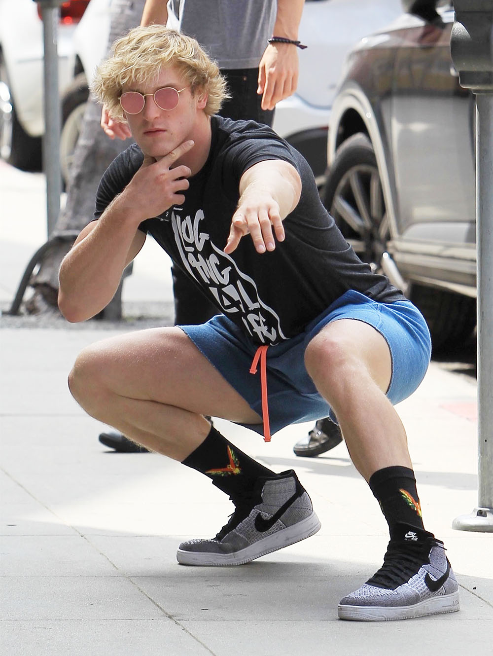 Logan Paul in Beverly Hills