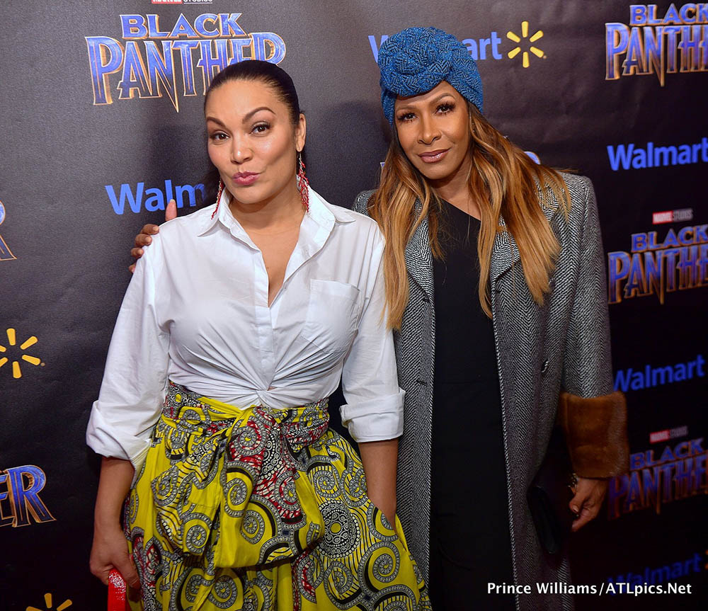 Egypt Sherrod (L) & Sheree Whitfield