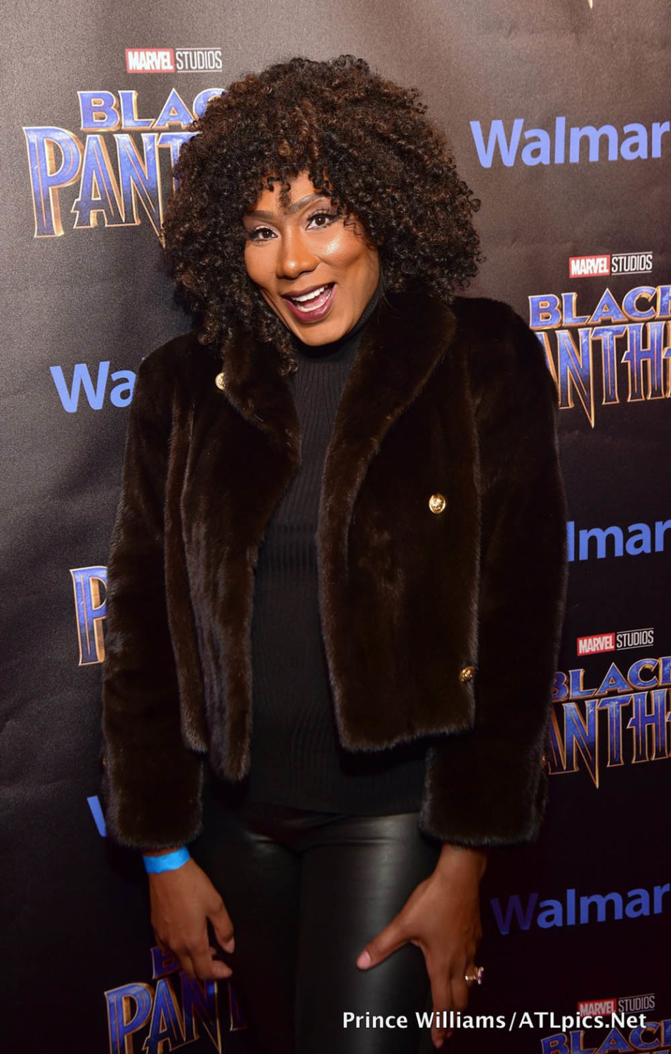 Toward Braxton attends Black Panther screening in Atlanta