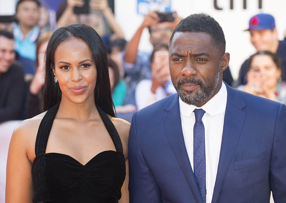 Idris Elba and Sabrina Dhowre at 42nd Toronto International Film Festival