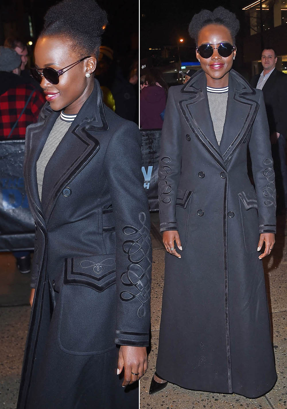 Lupita Nyong'o promo tour at the "Daily Show"